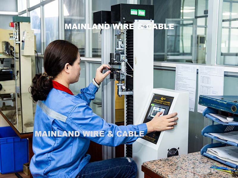 Wire cable quality test 